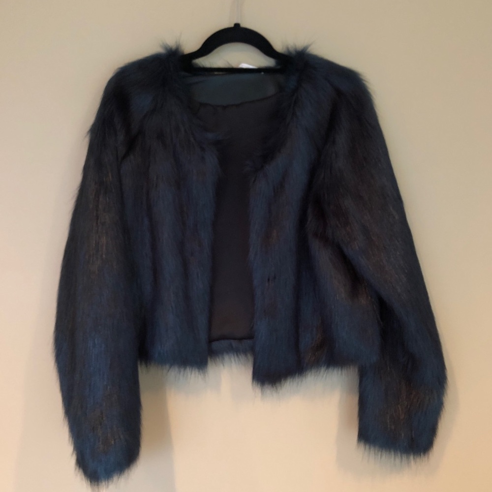 Free People fur coat
